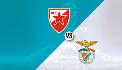 Estrella Roja - Benfica, en directo | Partido de la UEFA Champions League de fútbol, en vivo hoy