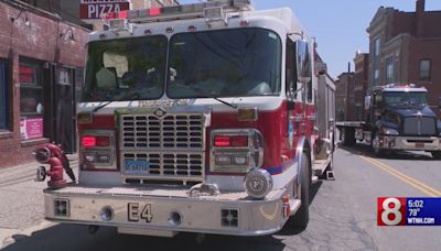 Torrington firefighter hurt when car drove through area with downed wires