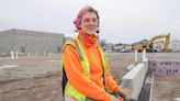 Building trades are a pipeline to good jobs for women. How one plumber is making her mark.