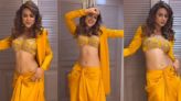 Laughter Chefs' Nia Sharma recreates Madhuri Dixit's iconic 'Dhak Dhak' steps flaunting her enviable curves; Fans react