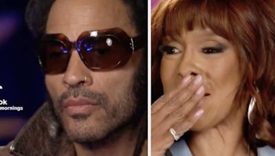 Gayle King Basically Risked It All Thirsting Over Lenny Kravitz, And Now The Clip Is Going Viral