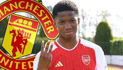 Man Utd out to poach Arsenal wonderkid, 16, who scored TEN in game vs Liverpool