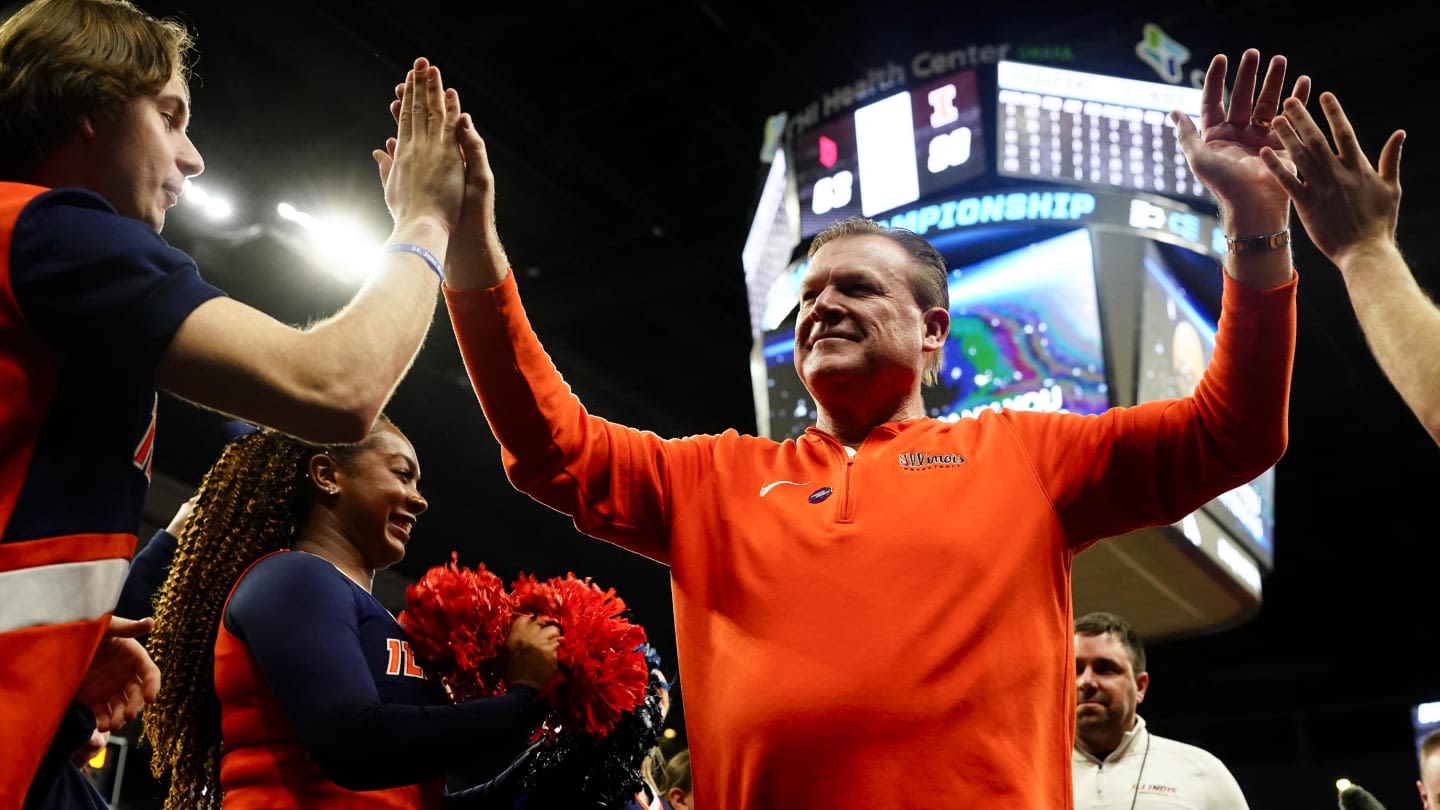 Illinois' Brad Underwood Needed Just A Few Months To Successfully Overhaul Elite Eight Roster