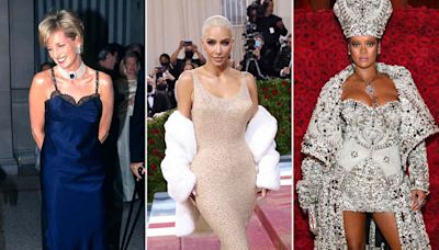 The Most Controversial Met Gala Looks of All Time, from Kim Kardashian and Rihanna to Princess Diana