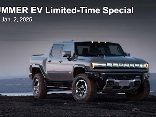 Costco Auto Program is offering a discount on Hummer EV pickups and SUVs through 2024