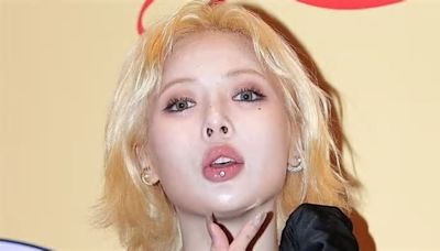 K-pop star Hyuna reveals how she survived only on a one-piece sushi