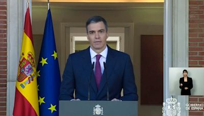 Así fueron los minutos previos al anuncio de Pedro Sánchez