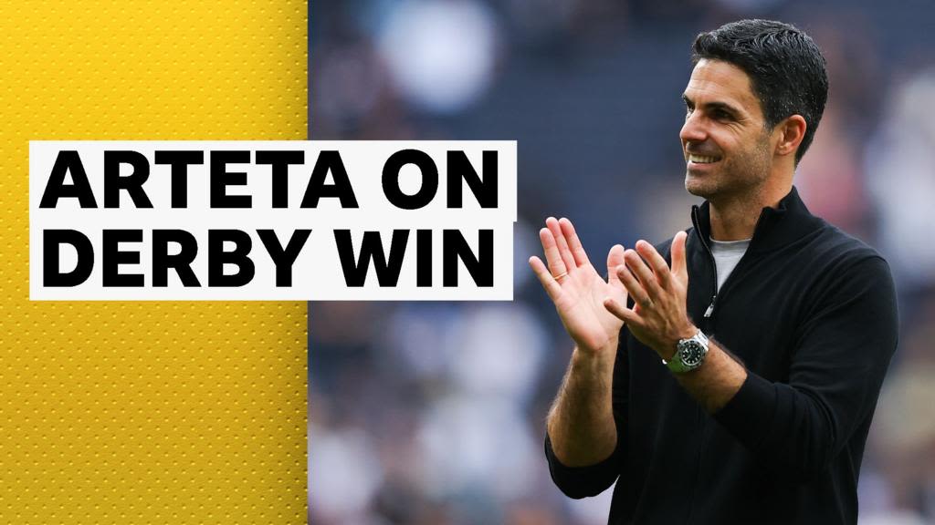 Tottenham 0-1 Arsenal: Mikel Arteta reflects on win