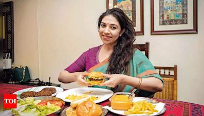 Vegan burgers are healthy and tasty: Vijaylakshmi Vikram | Bengaluru News - Times of India