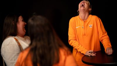 Lady Vols basketball: Kim Caldwell talks about UT fans during Big Orange Caravan in Nashville