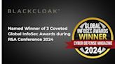 BlackCloak Named Winner of Three Coveted Global InfoSec Awards during RSA Conference 2024