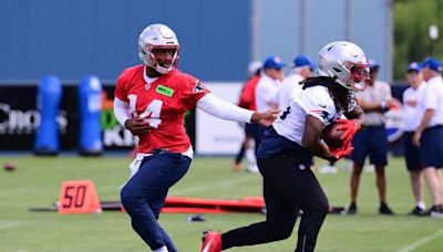 Patriots coach Jerod Mayo: Jacoby Brissett opens camp as QB1