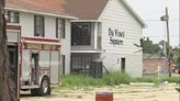 Vacant apartment complex with squatters still living in them set on fire Wednesday