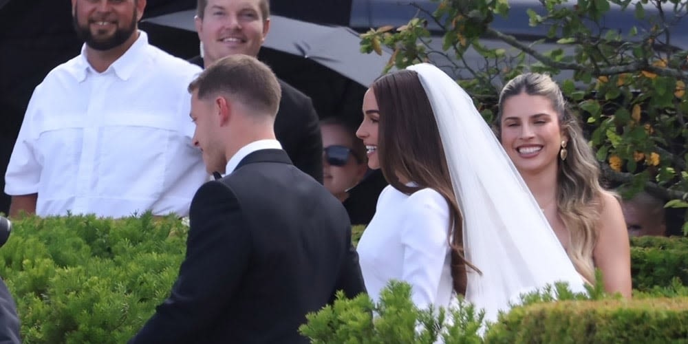 Olivia Culpo & Christian McCaffrey Get Married in Rhode Island – See All the Wedding Photos!