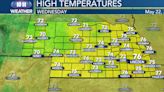 Cooler, windy through Tuesday evening; very nice Wednesday expected