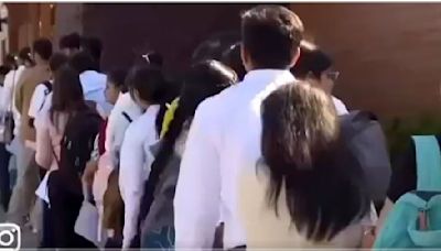 'Didn’t see this number of youths lined up for a job even in India': Netizens shocked after students queue in line for 'waiter' jobs in Canada, video goes viral