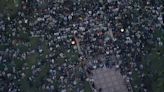 Police at UCLA seeking to disperse protesters as crowd grows in size