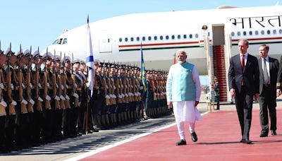 PM Modi arrives in Russia for 2-day visit, to hold bilateral talks with President Putin