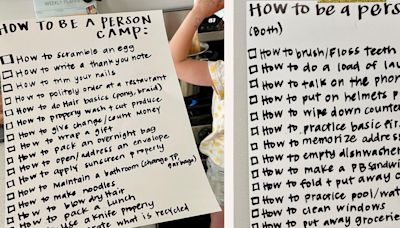 Mom goes viral for creating ‘How To Be A Person’ summer camp—because it’s genius