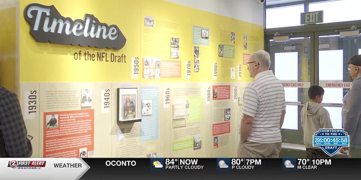 Countdown 2 The Draft: Packers opening NFL Draft exhibit