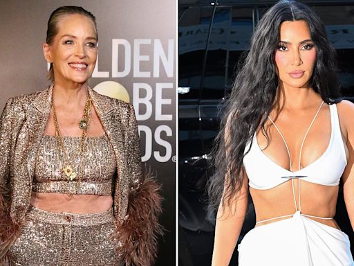 Sharon Stone is working on a new series with Kim Kardashian