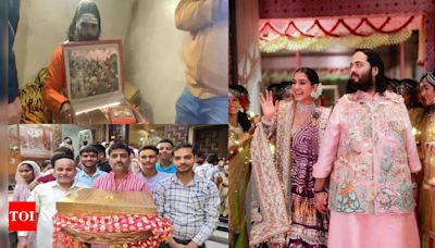 Mukesh Ambani sends Anant Ambani and Radhika Merchant's wedding invitation to Banke Bihari temple and Kedarnath Dham: Report | - Times of India