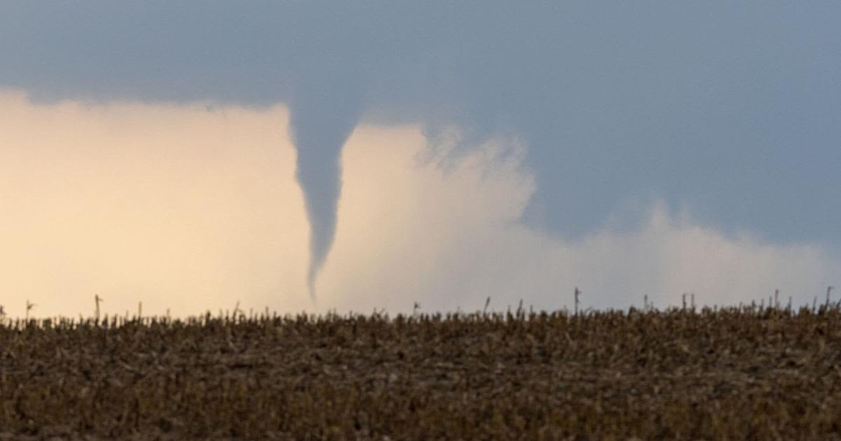 Tornado spotted on ground near Elkhorn, moving into western Omaha area. Live updates here