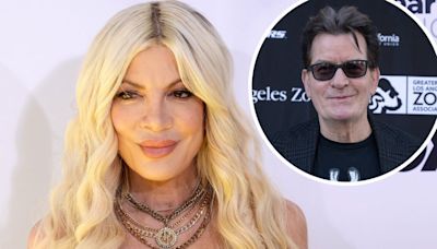 Tori Spelling Claims Charlie Sheen Once Offered Her a ‘Hot Crack Pipe’ at His Condo