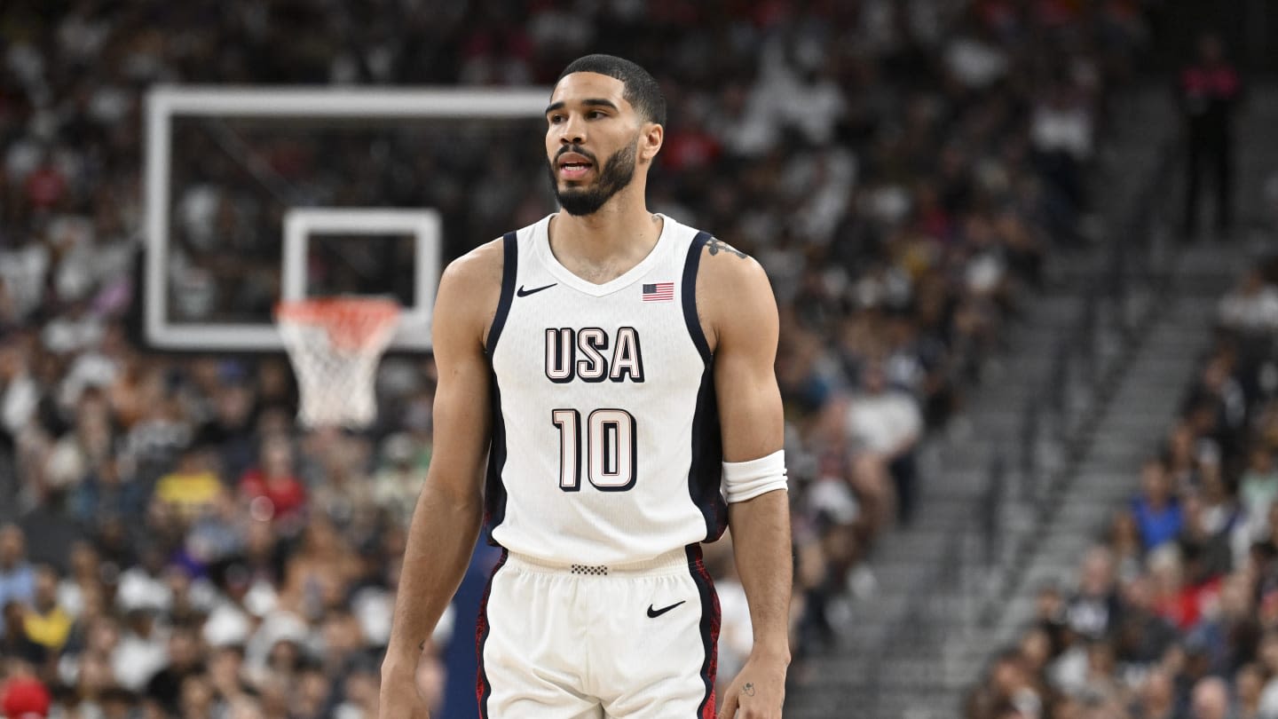 Jayson Tatum Discusses Going from Benched to Starting for Team USA