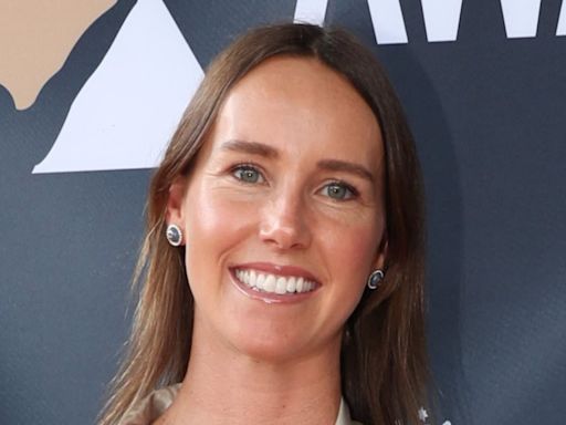 Emma McKeon steps out at the Swimming Australia Awards in Brisbane