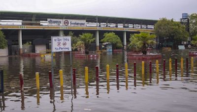 Power supply was disrupted in several parts of Delhi due to heavy rains