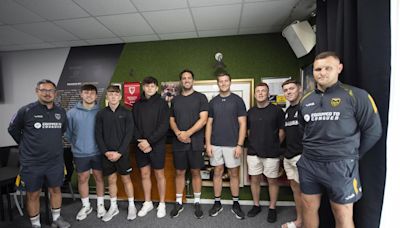 An audience with an All Black - Dragons young guns learn from legend Whitelock