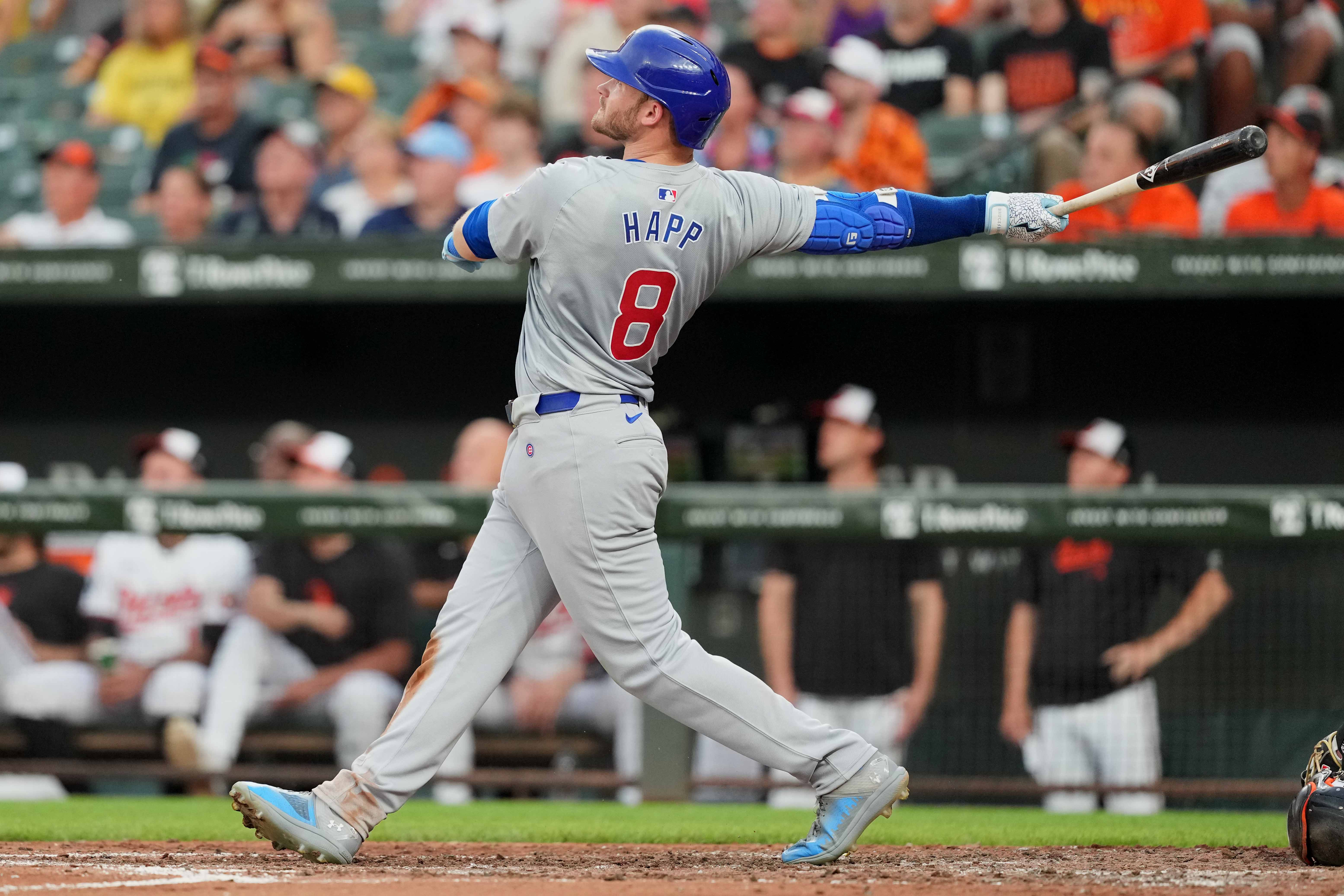 Ian Happ becomes second Cub to hit home run onto Baltimore's Eutaw Street