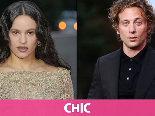 Rosalía y Jeremy Allen White, juntos pero no revueltos en el evento de Louis Vuitton