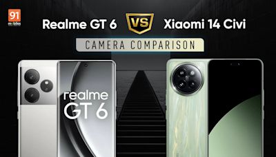 Realme GT 6 vs Xiaomi 14 Civi camera comparison: camera battle of affordable flagships | 91mobiles.com