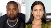 See Kanye West and Ex Irina Shayk Reunite at London Fashion Week Event