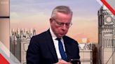 Michael Gove makes awkward phone blunder during live TV interview with Laura Kuenssberg