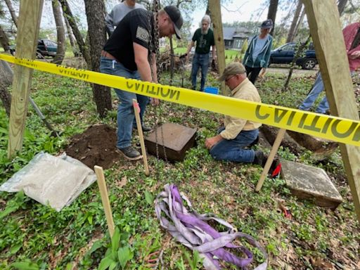 Piecing together headstones, volunteers breathe new life into historic Michigan cemetery