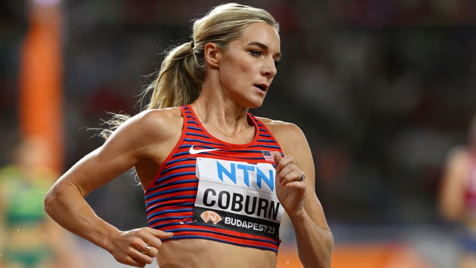‘The dream of Paris is over’: US track and field star Emma Coburn to miss Olympics after breaking ankle