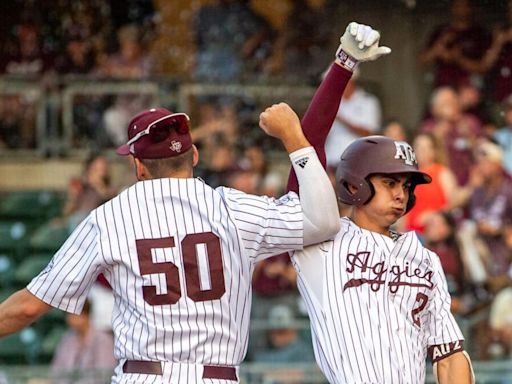 Texas A&M shortstop Camarillo's consistency helped push No. 1 Aggies past Tarleton