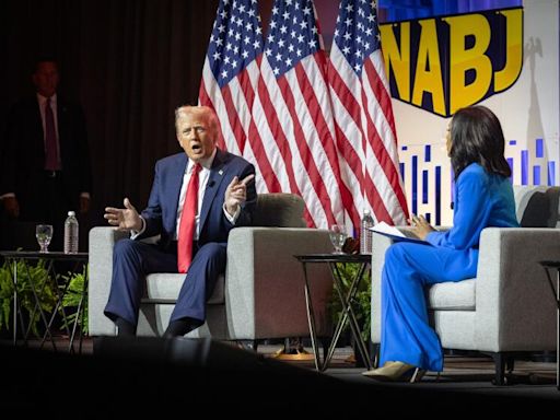 Trump, in contentious interview, makes false claim about Kamala Harris' Black identity