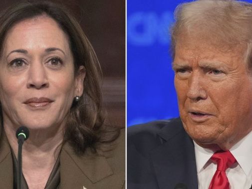 Kamala Harris kicks off campaign with small lead over Donald Trump: poll - National | Globalnews.ca