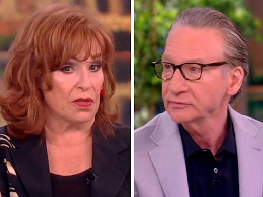 Bill Maher pushes back against Joy Behar's suggestion that Trump supporters put swastikas on their MAGA hats on 'The View': "You can't hate everybody who likes him"