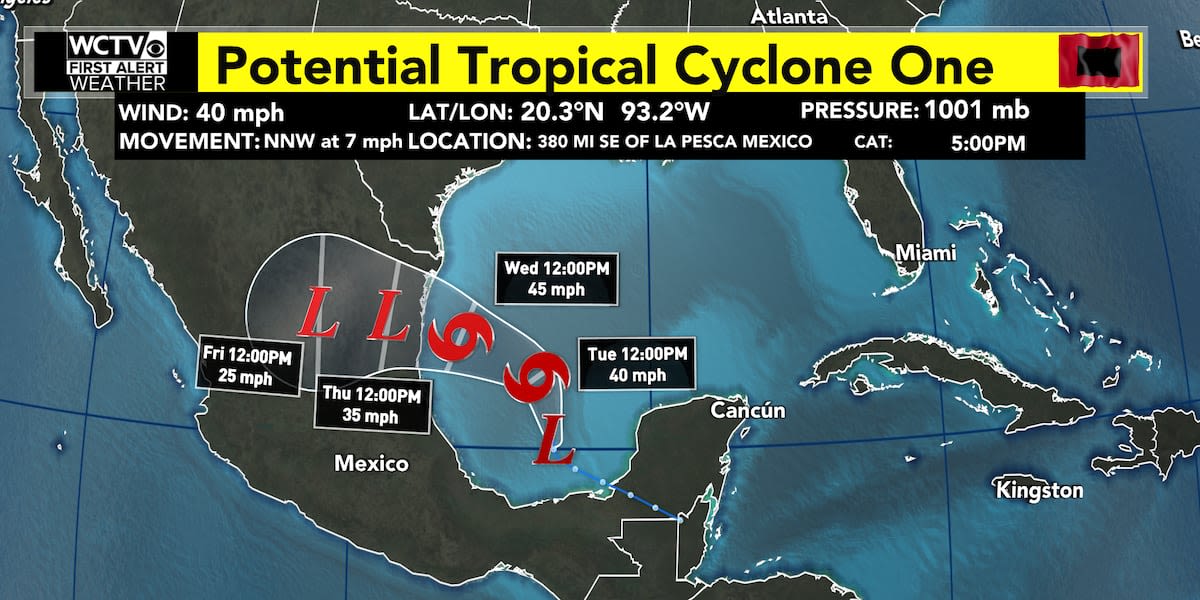 National Hurricane Center issues first tropical storm watch of 2024 for Texas coast