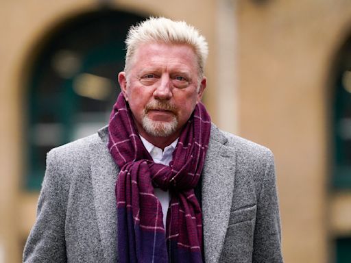 Boris Becker sale de bancarrota, con permiso de corte en Inglaterra