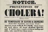 History of cholera