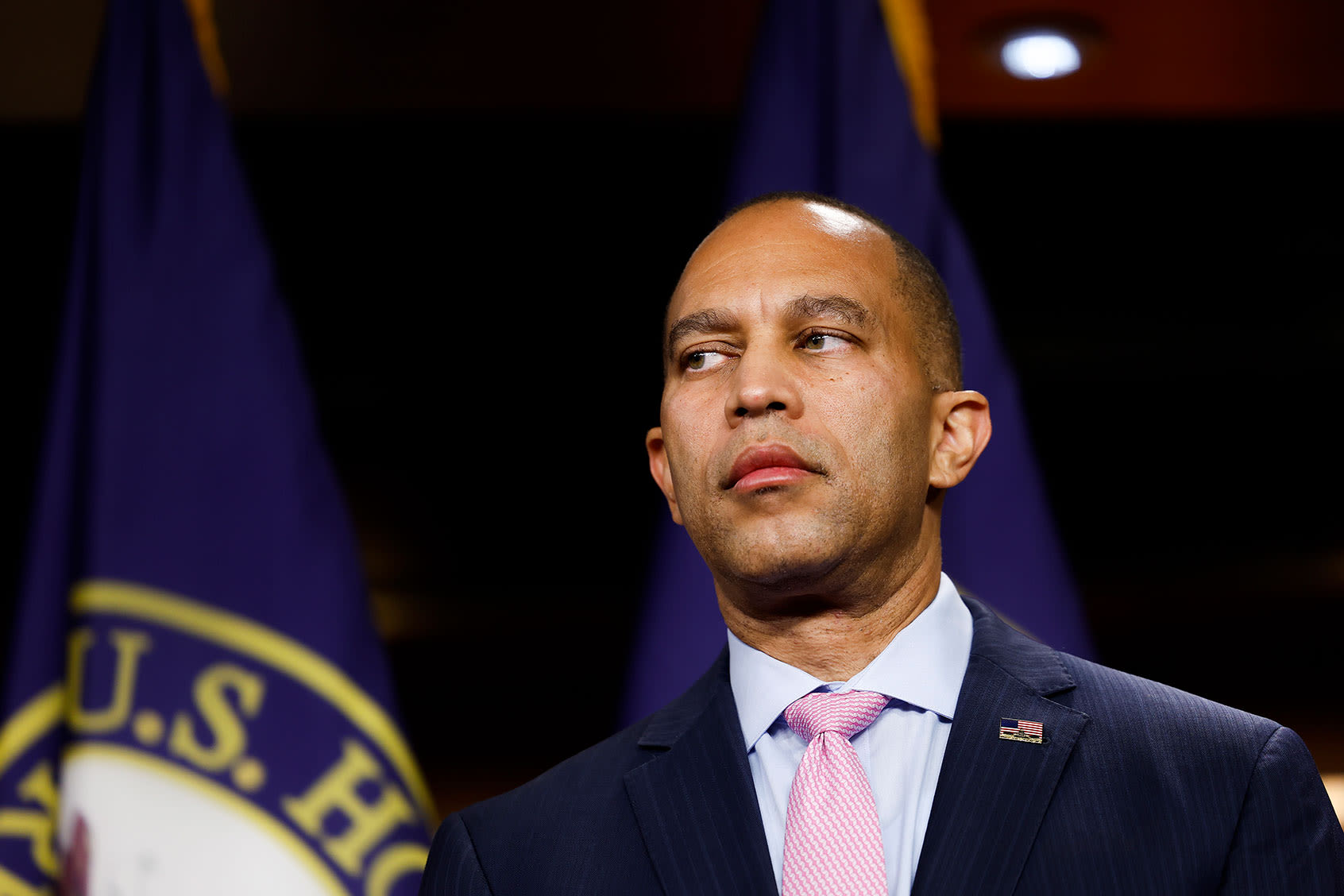 "A ticket we can win on": Jeffries backs Biden despite private urges to quit