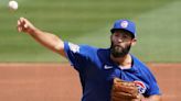 2016 World Series champion Jake Arrieta throws out first pitch at Crosstown Classic