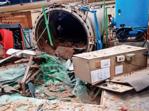 Hyderabad: Deafening explosion, then glass shards turn bullets | Hyderabad News - Times of India