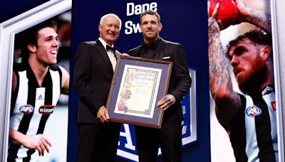 'Pies cult hero Dane Swan joins Hall of Fame